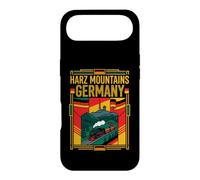 Harz Mountains Germany Flag Vintage Railway Travel Art Case for iPhone Air