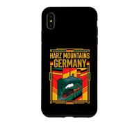 Harz Mountains Germany Flag Vintage Railway Travel Art Case for iPhone XS Max