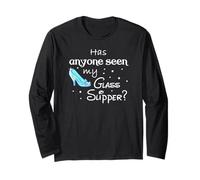 Has Anyone Seen My Glass Slipper, Princess at Heart, Funny, Long Sleeve T-Shirt
