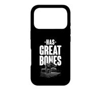 Has Great Bones Funny Real Estate Fixer Upper Case for iPhone 17 Pro