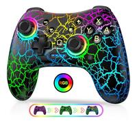 HASACOOL Switch Controller, Wireless Switch Pro Controllers for Nintendo Switch 2/Lite/OLED, Ergonomic Adjustable Remote Accessories Compatible with PC/Android/IOS with Turbo & Vibration