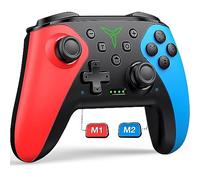 HASACOOL Wireless Switch Controller for Nintendo Switch/Switch 2/Lite/OLED, Switch Controller with a Mouse Touch Feeling on Back Buttons, Extra Switch Pro Controller with Wake-up,Programmable, Turbo