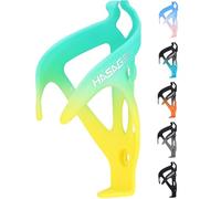 HASAGEI Bike Water Bottle Holder, Durable Non-Slip Lightweight Universal Bicycle Bottle Cage for Mountain/Road Cycling Accessories