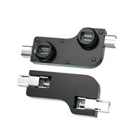 Hasaller 110PCS Hot-Swappable PCB Sockets for MX Mechanical Keyboard Switches - Black Socket with 6.35mm and 2.90mm Fit for DIY Keyboard Building Projects(A)