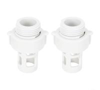 Hasaller 2 Pack Pool Drain Adapter for Intex Round Frame and Pools 10-24ft Replaces Part No 10184 Connector with Leak-Proof Design for Quick Water Drai