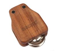 Hasaller 6Pcs Cajon Percussion Set Box Drum Companions with Foot Tambourine Castanets and Jingle Bells Wooden Rhythm Instruments for Solo and Ensemble Performance(GK02 S)