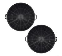 Hasaller Activated Carbon Filter for Extractor Fan EF for Premio Elba F53 for electrolux EFC9533X - High Efficiency Charcoal Spare Part Air Purification Black 208mm