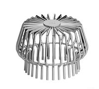 Hasaller Anti Blocking Leaf Drains Debris Drain Net Cover Stainless Steel Roof Drain 50-160MM 304 Stainless Steel Roof Drain Net Leaf Catcher Gutter for PROTECTION Cover for Roof Garden Yard(200mm)