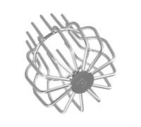 Hasaller Anti Blocking Leaf Drains Debris Drain Net Cover Stainless Steel Roof Drain 50-160MM 304 Stainless Steel Roof Drain Net Leaf Catcher Gutter for PROTECTION Cover for Roof Garden Yard(75mm)