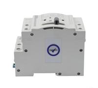 Hasaller Automatic Manual Transfer Switch for Dual Power Sources 110V AC 50Hz 2P 63A with Over/Under Voltage Protection PA6 Housing for Hospitals Data Centers and Critical Systems