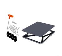 Hasaller Bearing Magnetic Mount Mini Magnetic Mount Roof Rack Mounts Aluminium Alloy Magnetic Bearing Mounts for Starlink Mini with Protective Cover UV-Resistant Coating and Strong Magnet Base