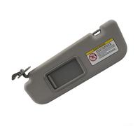 Hasaller Beige Sun Visor Panel Replacement for Hyundai Elantra 2011-2015 Left Driver Side Interior Sunshade OEM 852103X000TX Aftermarket Fit GT Excluded Plastic Glass Construction(Beige left)