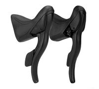 Hasaller Bike Shifters Bicycle Gear Lever Road Bicycle Derailleur Set Professional Bike Gear Shifter Set with Installation Cables Aluminum Frame Compatible with R2 R3 R5 R7 Series(R2)