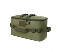 Hasaller Camping Storage Bag, 11L Utility Handbag Camping Cookware Storage Bag With Shoulder Strap Trunk Storage Bag(army green)