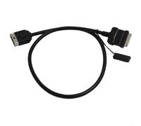 Hasaller Car Audio Cables 30pin Audio Adapter Music Connector Music Interface Au-dio Cable Car Mu-sic Interface Adaptor Cars Mu-sic Adapter Interface for Land Rover
