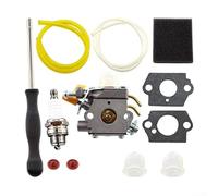 Hasaller Carburetor Kit with Adjustment Screwdriver Air Filter for RBC30SET RLT30CET RHT2660DA Replaces C1U-H60D C1U-H60E for Homelite 25cc to 46cc Engine Parts