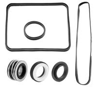 Hasaller Comprehensive Pump Seal Replacement Go Kit 3 Compatible with for Hayward SP1600 SP2600 Su-per Pump Includes Diffuser Gasket Lid Gasket Housing Gasket Two Piece Shaft Seal Assembly