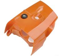 Hasaller Cylinder Top Cover for MS661 MS661C Chainsaw, Orange Engine Cylinder Head Replacement Part, 18x18x10cm Accessory for Repair and Maintenance