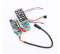 Hasaller Dashboard Circuit Boards Electric Scooter Dashboard Panel LED Display Dashboards Replacement Meter Panel with LED Display and PCB Board for Ninebot Max G2