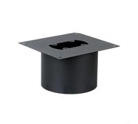 Hasaller Diesel Heater Turret Plates 75/100mm Turret Planar Parking Heaters Air Diesel Parking Heater Mounting Bracket Parkings Heater Base Mount Brackets Plate for Air Diesel Heater Systems(100MM)