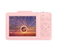 Hasaller Digital Camera 2 8 Inch Screen Digital Video Cameras 4K Video Capture 48MP Photos 16X Digital Zoom Camcorders with Anti Shake Feature And Built In Microphone for Webcam Use(Pink)