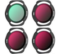 Hasaller Drone Filter Kit Lens Filter Drone Lens Filter Protector Kit HD Optical Glass Head Filter Camera Lens Accessories Polarizer Filters Set for Drone Camera(4Pcs)