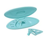 Hasaller Elf Ear Headphones True Wireless Earbuds Elf in-Ear Earbuds True Wireless El-f Ears Earbud LED Light Headphones with Charging Case for Music Lovers Party Accessory(blue)