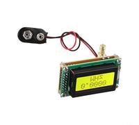 Hasaller Frequency Counter Tester High Accuracy RF Frequency Counter Meter 1-500MHz LCD Display Tester Module Digital RF Frequency Counter 1-500MHz LCD Display Tester Module