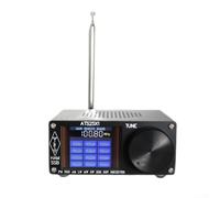 Hasaller Full Band Digital Radio Receiver ATS-25+ Si4732 Full Band Radio Receivers FM LW SW SSB 2.4In Colour Screen TYPE-C Charging Portable Digital Radios Receiver with Rod Antenna BNC Interface