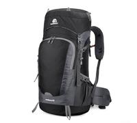 Hasaller Hiking Backpacks 65L Light Hiking Backpack Waterproof Travel Bags Outdoor Camping Backpacks Outdoor Sport Travel Daypacks for Fishing Mountaineering Tour Cycling School(Black)