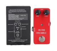 Hasaller IRIN Guitar Effects Processor Pedals Aluminum Shell Built-in Wah Distortion Delay Reverb Distortion Overdrive Delay Reverb Compressor Pedal for Electric Guitar Bass Recording (RS05 Red)