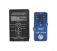 Hasaller IRIN Guitar Effects Processor Pedals Aluminum Shell Built-in Wah Distortion Delay Reverb Distortion Overdrive Delay Reverb Compressor Pedal for Electric Guitar Bass Recording (Navy blue)