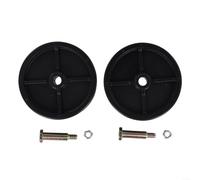 Hasaller Lawn Tractor Anti Scalp Deck Wheel Set Lawn Mower Deck Anti-Scalp Wheel Kit Replacement Parts Compatible with LTX1040 LT1042 LT1018 32-48 Inch Decks 112-0337 734-0973