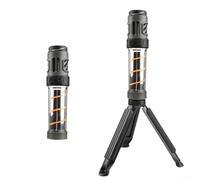 Hasaller LED Camping Lantern with Tripod 3000mAh Rechargeable Battery 200-300 Lumen Dual Light Sources Five Lighting Modes ABS Construction for Outdoor Hiking and Camping