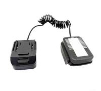 Hasaller Lithium Battery Adapter Converter Extension Cord Weight Reducer for 18V and 21V Power Tool Lithium Ion Batteries ABS Material Fits BL1830 and for Lomvum Zhipu Hongsong Ji