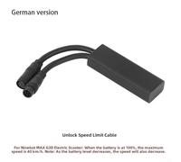 Hasaller Max G3 Electric Scooter Speed Cable Derestrictor for 40 km/h Performance with PVC Protective Layer and Six-Pin Connector(B-German)