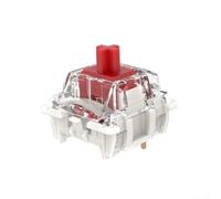 Hasaller Mechanical Keyboard Switches 35Pcs Professional Custom Mechanical Keyboard Linear Switch 3Pin Linear Mechanical Keyboard Switch Pre-lubricated Gaming Switches for Mechanical Keyboards(Red)
