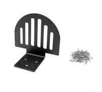 Hasaller Metal Roof Snow Guard 25Pcs Heavy Duty Fan Shaped Anti Rust Coated for Standing Seam Roofs Breaks Snow and Ice Prevents Damage and Injury for Home and Garden Roof Protection