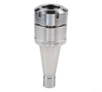 Hasaller NT40 ER Collet Chuck CNC Toolholder for Metric Milling Machine with Collet Shank 1 Piece High Speed Steel Construction for Stable Clamping in CNC Machining Applications(NT40-ER40)
