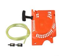 Hasaller Pull Starter for Raptor 245, CS6150, FX-KSP155 Chainsaw, 45-52cc Recoil Start Assembly with Fuel Filter and Hose, 5.5mm Mounting Holes Replacement Part