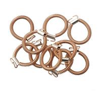 Hasaller Pure Copper Electric Pick,10Pcs Stator Spring Spring Stator Wiring Coil Spring Electric Hammer(65A)