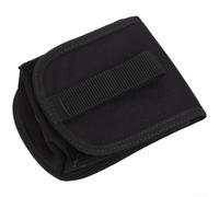 Hasaller Quick Release Weight Pocket 1050D Nylon Diving Weight Bag for Backplate Slot Holds 2kg 5 LBS Weights Compact 75g Design for SCUBA Snorkeling Gear Black(Black)