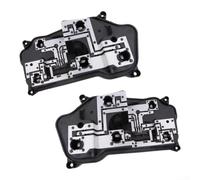 Hasaller Rear Taillight Connector Board Pair Left and Right Hard Plastic and Aluminum Alloy Circuit 12V for and C 2014 2015 2016 Direct Replacement Black