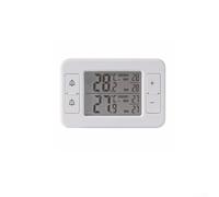 Hasaller Refrigerator Thermometers Wireless Indoor Outdoor Digital Thermometer Remote Sensor Temperature Monitor Gauge with 2 Wireless Sensors for Freezer Refrigerator Wine Cellar RV