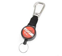 Hasaller Scuba Diving Lanyard Diving Hand Straps Diving Spiral Cable Multifunctional Retractable Spring Cord Diving Gear Anti-Lost Lanyard Diving Accessories with Carabiner for Diving Rock Climbing