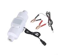 Hasaller Small Duct High Power 12V Exhaust Fan for Marine Bathroom Kitchen Ventilation Blower with 58m³ Airflow 10W Robust Plastic Inline Ventilator White(40mm)