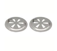 Hasaller Stainless Steel Marine Boat Vent Air Vent Round Air Vent Ventilation Marine Hardware Assembly Transparent Centre for Ships Yacht Boat(2Pcs)