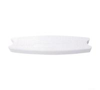 Hasaller Stainless Steel Replacement Swimming Pool Ladder Step, 19.6*3.4*1.6inch, White, ABS Plastic, 462g, 4cm, 1 Step, Pool Ladder Step Replacement