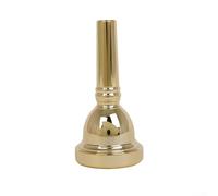 Hasaller Trumpet Mouthpiece 6 1/2AL Trombone Accessories 3.14 inch Alto Trombone Mouthpiece Alto Trombone Copper Mouthpiece Mouth Trombone Mouthpieced(Gold)