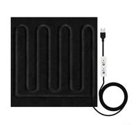 Hasaller USB Fiber Heated Pad Compact Electric Blanket Heated Cushion 5V USB Electric Heated Mat Seat Heater 30°C Electric Cloth Heater Pad Portable Heated Blanket(30x30cm-B)